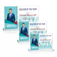 Composite Horizontal VividPrint™ Award - Teal