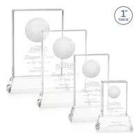 Pennington Golf Award on Base - Clear