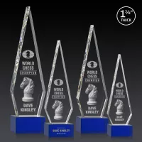 Springfield 3D Award on Hancock Base - Blue