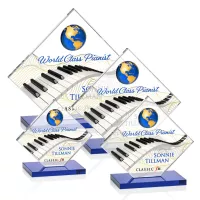 Ferrand VividPrint™ Award - Blue/Gold