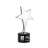 Tuscany Chrome Star on Marvel Base - Black
