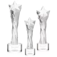 Arlington Star Award on Marvel Base - Clear
