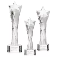 Arlington Star Award on Paragon Base - Clear