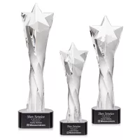 Arlington Star Award on Paragon Base - Black