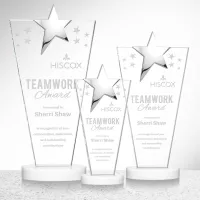 Mantella Chrome Star Award - White