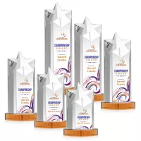Berkeley VividPrint™ Award on Condor Base - Amber