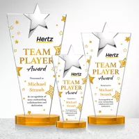 Mantella Chrome Star VividPrint™ Award - Amber