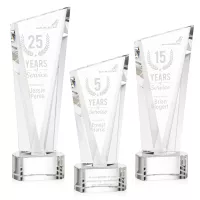 Plymouth Award on Paragon Base - Clear
