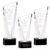 Plymouth Award on Paragon Base - Black