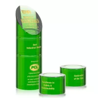 Atlantis Stacker Award - Green
