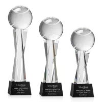 Tennis Ball Award on Grafton Base - Black