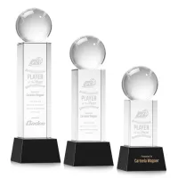 Baseball Award on Belcroft Base - Black