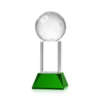 Pickleball Award on Stowe Base - Green
