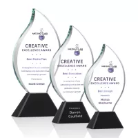 Norina Flame VividPrint™ Award - Black
