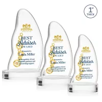 Beauford VividPrint™ Award on Base - Clear