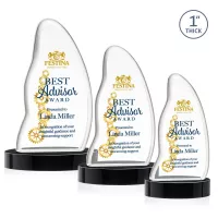 Beauford VividPrint™ Award on Base - Black