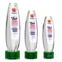 Hoover VividPrint™ Award on Marvel Base - Green