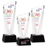 Plymouth VividPrint™ Award on Robson Base - Black