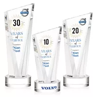 Plymouth VividPrint™ Award on Stanrich Base - Clear