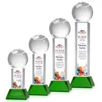 Tennis Ball VividPrint™ Award on Stowe - Green
