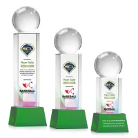 Baseball VividPrint™ Award on Belcroft - Green