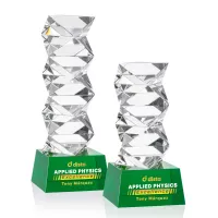 Callucci VividPrint™ Award on Robson Base - Green