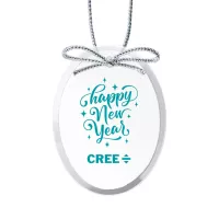 Starfire Ornament - Oval Imprinted