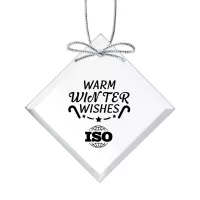 Starfire Ornament - Square Imprinted