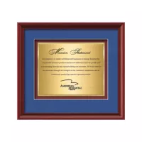 Raven Certificate TexEtch - Mahogany