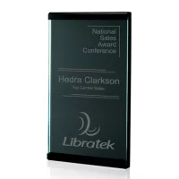 Scroll Plaque - Jade/Black