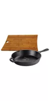 Lodge 10.25" Cast Iron / Woodland Board Gift Set