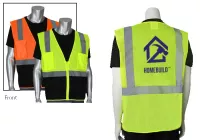Five Pocket Black Bottom Front Value Mesh Vest