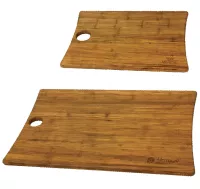 Woodland Bamboo Cutting Board Set