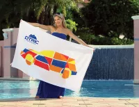 Diamond Beach Towel Mid-Weight 17 lb/doz