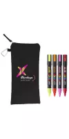 POSCA 4 Piece Neon Marker Set with Bag