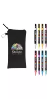 POSCA 8 Piece Soft Marker Set with Bag - Fine