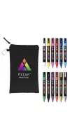 POSCA 12 Piece Basic Marker Set with Bag