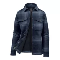 Stormtech Women's Highland Sherpa Lined Plaid Jacket