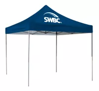 10-ft. Square Event Tent Full-Color Dye Sublimation (1 Location)