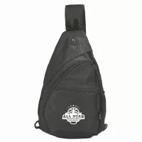 RPET Essentials Dual Crossbody Bag / Sling Bag With Adjustable Strap
