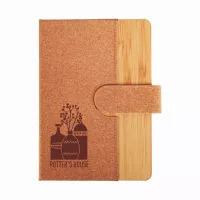 Cork and Bamboo Notebook