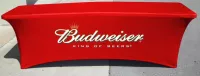 8-ft. Stretch Table Cover Front Print ONLY (with Stock Fabric Color)