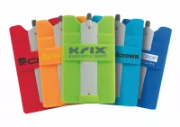 Silicon Smart Wallet w/Stylus Stand