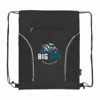 Eco-Friendly RPET Drawstring Bag with Mesh