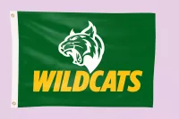3-ft. H x 5-ft. W Team Flag (DOUBLE SIDED)