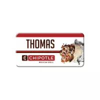 2" x 1" Rectangle Name Badge