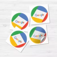 2" x 2" Circle Sticker