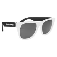 Sunglasses w/White Frame