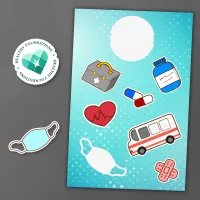 6" x 9" Vinyl Sticker Sheet