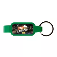 Key Chain Bottle/Can Opener with Split Key Ring